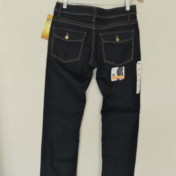 Women's Dark Blue Lee Shapetastic Jeans - Picture 2 of 7